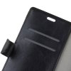 Sony Xperia L1 Plånboksfodral PU-läder Lädertextur Svart