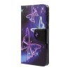 Sony Xperia L1 Plånboksfodral Neon Fjärilar