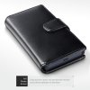 Sony Xperia X Compact Äkta Läder Plånboksfodral Svart
