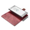 Sony Xperia XZ/XZs Plånboksfodral Löstagbart Skal Röd