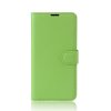 Sony Xperia XZ Premium Plånboksfodral PU-läder Litchi Grön