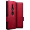 Sony Xperia XZ2 Äkta läder Fodral Low Profile Röd