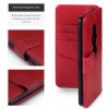 Sony Xperia XZ2 Äkta Läder Plånboksfodral Röd