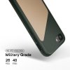 Spectra Series Skal till Apple iPhone 8 Leather Pine Green / Beige