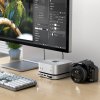 Mac Mini M4 Stativ & Hub med SSD-kapsling Silver