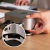Mac Mini M4 Stativ & Hub med SSD-kapsling Silver