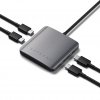 4-port USB-C hubb med Power Delivery