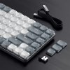 SM1 Slim Mekaniskt Bluetooth Tangentbord Ljusgrå