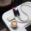 OntheGo Lanyardkabel USB-C 1.5m Sand