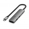 4-i-1 USB-C Slim Multiport Adapter 4K Space Gray