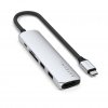 6-i-1 USB-C Slim Multiport Adapter Silver