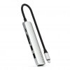 6-i-1 USB-C Slim Multiport Adapter Silver