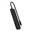 7-i-1 USB-C Slim Multiport Adapter med Ethernet Svart