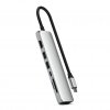 7-i-1 USB-C Slim Multiport Adapter med Ethernet Silver