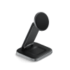 Trådlös Laddare 2-in-1 Foldable Qi2 Wireless Charging Stand MagSafe