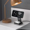 Trådlös Laddare 2-in-1 Foldable Qi2 Wireless Charging Stand MagSafe