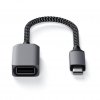 USB-C till USB-A 3.0 adapterkabel Grå