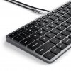 W1 USB-C-tangentbord Nordisk Layout
