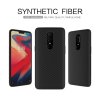 Synthetic Fiber till OnePlus 6 Skal Kolfibertextur Svart