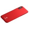 Thin Case till iPhone X/Xs Extra Tunt Mobilskal Hårdplast Röd