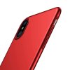Thin Case till iPhone X/Xs Extra Tunt Mobilskal Hårdplast Röd