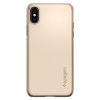iPhone X/Xs Skal Thin Fit Champagne Gold