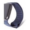 Apple Watch 42/44/45mm/Apple Watch Ultra Armband Leather Magnetic Traction Strap Navy