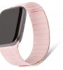 Apple Watch 38/40/41mm Armband Magnetic Traction Strap Äkta Läder Rosa