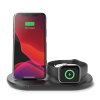 Trådlös Laddare BOOST CHARGE 3-in-1 Wireless Charger Svart