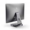 USB-C Aluminum Monitor Stand Hub för iMac Space Gray