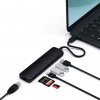Slim USB-C MultiPort med Ethernet Space Grey