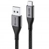 Ultra USB-A till USB-C kabel 3A/480Mbps 1.5 meter Rymdgrå