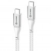 Ultra USB-C till USB-C kabel 5A/480Mbps 3 meter Silver