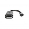 Ultra USB-C Hane till DisplayPort Hona Adapter 4K @60Hz 15cm