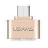 Micro USB OTG Adapter Guld