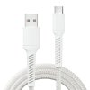 USB-A till USB-C Kabel Longlife 60W 0.5m Vit