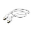 USB-C till USB-C Kabel 1.5 meter Vit
