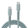 USB-C till USB-C Kabel Longlife 100W 2m Blå