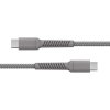 USB-C till USB-C Kabel Longlife 100W 2m Grå