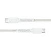 USB-C till USB-C Kabel Longlife 100W 2m Vit
