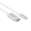 USB-C til DisplayPort-kabel 1.5 m Hvid