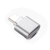 USB Type-C till Micro SD Adapter Silver