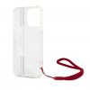 iPhone 13 Pro Cover Nylon Cord Transparent