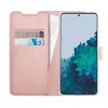 Samsung Galaxy S21 Fodral Classic Wallet Roseguld