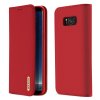 Wish Series till Samsung Galaxy S8 Plus Fodral Äkta Läder Röd