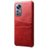 Xiaomi 12 Pro Skal med två Kortfack Röd