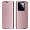 Xiaomi 14 Fodral Kolfibertextur Roseguld