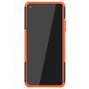 Xiaomi Mi 10T/10T Pro Skal Däckmönster Stativfunktion Orange