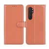 Xiaomi Mi Note 10 Lite Fodral med Stativ Brun