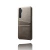 Xiaomi Mi Note 10 Lite Skal Två Kortfack Grå